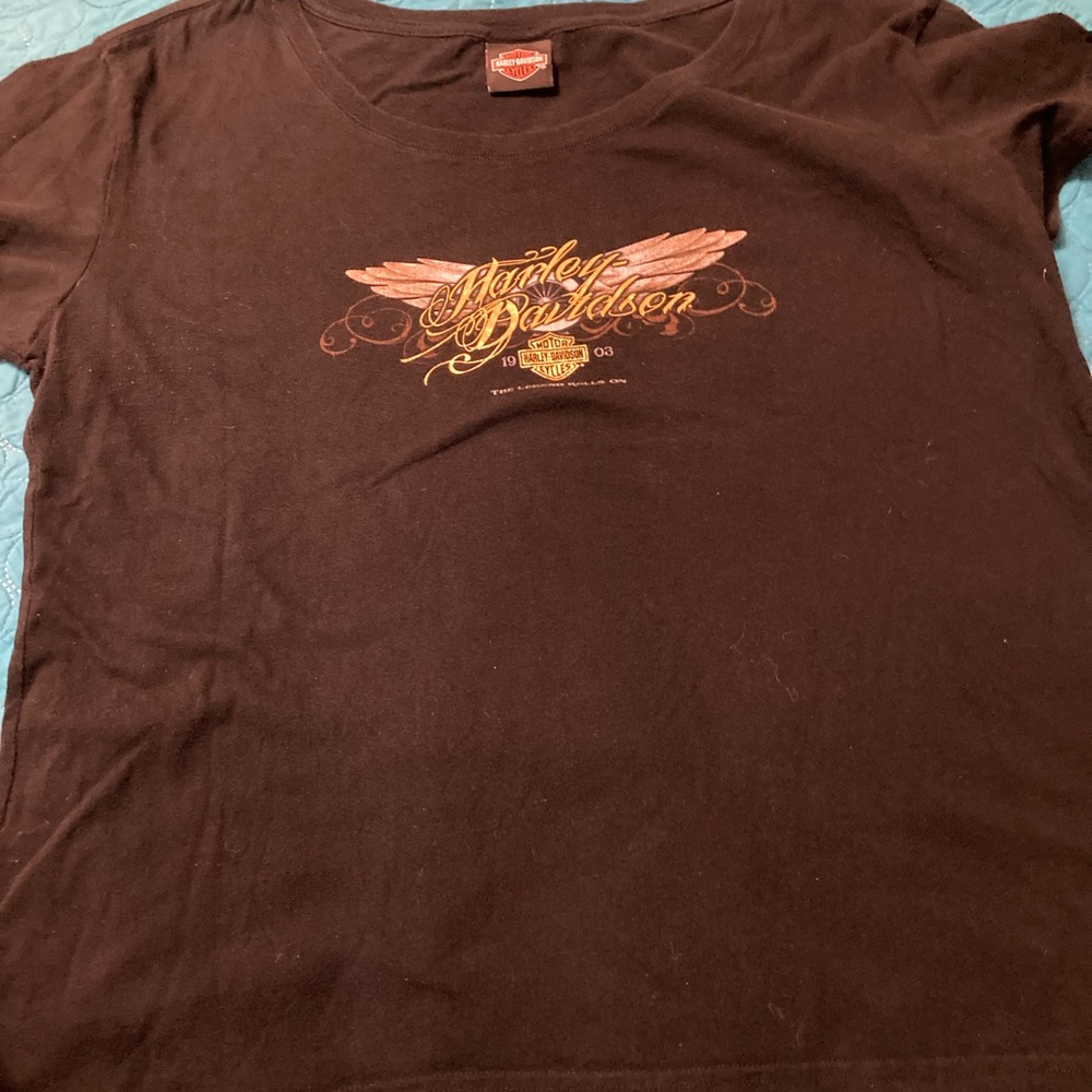 Cute Harley Davidson top